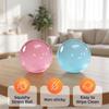 2Pcs Coconut Oil Stress Ball, 2026 New Coconut Oil Squishy, Slow Rising Non-Rebounding Stress Relief Squishy, Portable Desk Squishies Stress Ball (1.6in Pink+Blue) view 4