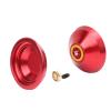 Alloy Yoyo Ball Competition Yoyo Toy, Professional Metal Yo - Yo for 1A/3A/5A Tricks, Includes 3 Replacement Strings and Glove Set for Teens and Adults (Red) view 2