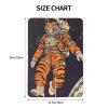 Tiger Astronaut Baby Car Seat Cover & Breastfeeding Nursing Cover - Breathable Stretch Fabric Multi-Use Nursing Cover for Breastfeeding view 4
