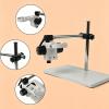 PioMue Microscope Boom Stand, 360 Rotating Stereo Microscope Boom Stand, 76mm Adjustable Focusing Holder Bracket for Laboratory and Inspection Use White view 4