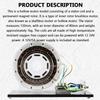 12V Shaftless Pump Motor, 120mm Hollow Brushless DC Motor, Ideal for Science Education, High School Physics & Mechanical Projects view 3