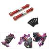 Aluminum Alloy Steering Linkage Adjustable Pull Rod for 1/14 14209 14210 Remote Control Car Accessories Model Kits Aluminum Alloy Pull Rod view 2