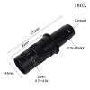 Lab Microscope Replacement Parts 38MP USB VGA HDMI Video Industrial Microscope, 1080P Freely Adjustable Stand System Recorder 180X Zoom Lens Ligh view 3