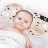 Xmycdz Pattern Cute Alpaca Baby Burp Cloths -4Pcs Soft Absorbent Muslin Washcloths Bibs Face Towel for Newborn Boys Girls 22 x 11 Inch view 4