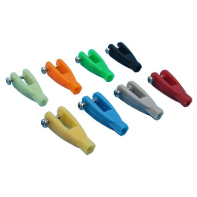 20pcs Servo Linkage Rod Clevis&Coupler U-Shaped Nylon Clamp 2/2.5/2.8mm Push Connecting Clip L24mm for RC Aircraft Parts(2.8mm red)