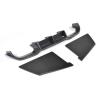 4PCS/Set Carbon Fiber Rear Bumper Diffuser for BMW F87 M2 2016-2017 view 1