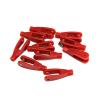 10pcs Servo Linkage Rod Clevis Coupler U-Shaped Nylon Clamp 2/2.8mm for M2 M3 Push Connecting Rod for RC Aircraft Model Parts(2.8mm for M3 Rod Red) view 1