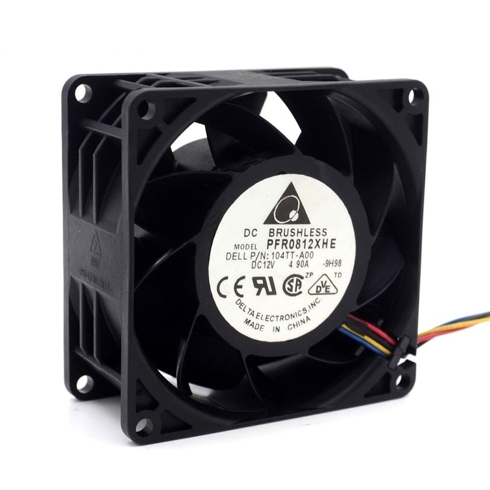 8038 12V 80MM Cooling Fan Super Car Booster Violent Fan 4.9A PFR0812XHE 13000 80 * 80 * 38MM