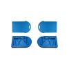 Accessories Storage Box 2-Pack Compatible with KLASK Game, Left and Right Organizer Set with Lid, Compact Tabletop Game Parts Holder for Balls and Magnets view 2