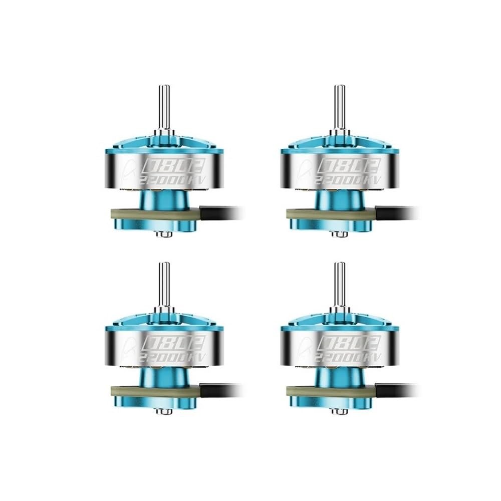 0802 22000KV / 25000KV 28000KV Brushless Motor for Air75 II 1S Platforms Propulsion Alignment 4PCS(0802 II-22000KV)