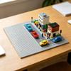 1Piece Orange Baseplate 50x50 Stud, 15.7'' x 15.7''/40x40 CM Baseplate for Building Play, and Display Brick Creations, Great for Grassy Nature Landscapes view 2