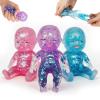 3Pcs Squishy Glitter Slow Rising,2026 New Soft Foam Stress Relief Squeeze,Suitable for Relieving Stress, Soft Cute Squeeze, Desk Decor & Gift (Pink + Blue + Purple) view 1