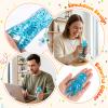 3Pcs Squishy Glitter Slow Rising,2026 New Soft Foam Stress Relief Squeeze,Suitable for Relieving Stress, Soft Cute Squeeze, Desk Decor & Gift (Pink + Blue + Purple) view 3
