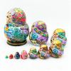 CAZSTYK Princess Art Stacking Toy Russian Nesting Dolls Art 10 Layer Wooden for Family Bonding Growth Nesting Toy view 4