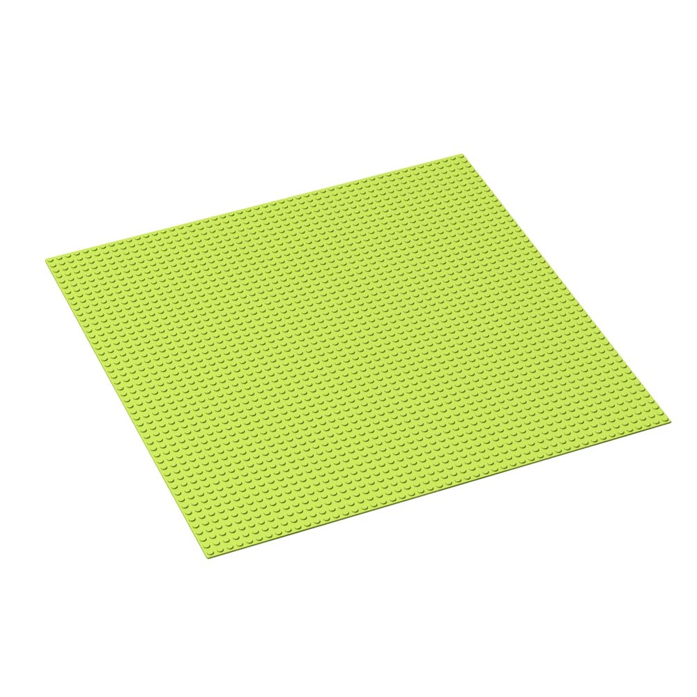1Piece Grass Green Baseplate 50x50 Stud, 15.7'' x 15.7''/40x40 CM Baseplate for Building Play, and Display Brick Creations, Great for Grassy Nature Landscapes