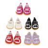 5 Pairs Doll Shoes for 18 Inch Dolls, 18in Doll Shoes Bow Dress Shoes in Purple Pink Red Black White, 18 Inch Doll Accessories, American Doll Clothes and Accessories view 3
