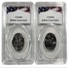 1776-2026 P & D Mayflower Compact Semiquincentennial Quarter Set, Uncirculated, Collectible US Coins in Protective Acrylic Cases view 1