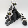 3D MENAGERIE 3D Printed Articulated Lemur - Gift Fidget Toy (Small) view 3