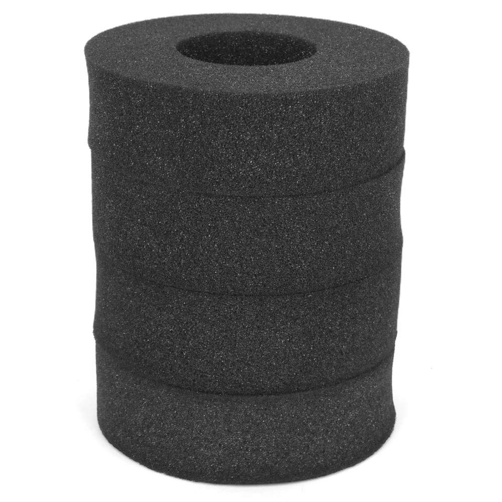 SPYMINNPOO 4PCS 1.9 Inch Sponge Tire Insert Inlay 1.9 Inch Tyre Insert Inlay Tire Liner Black for RC Crawler with Soft External Construction Perfect Matching Design