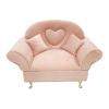 1/6 Scale Dollhouses Loveseat Sofa Model Jewelry Box for Decoration and Pretend Play Scenes Miniature Furniture view 3