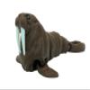 3D MENAGERIE 3D Printed Articulated Walrus - Gift Fidget Toy (Brown) view 1