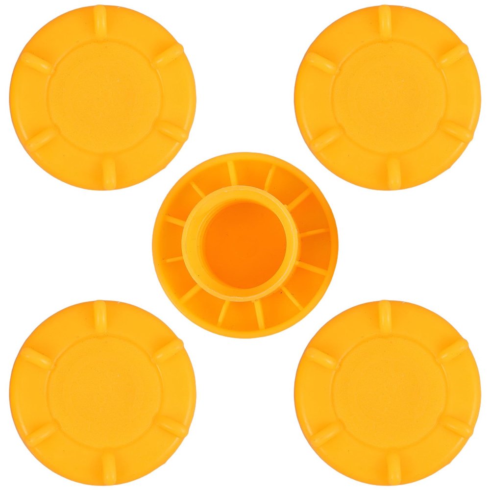 GLSTOY 5pcs Slide Screw Caps Replacement Parts for Indoor Slides, Plastic Nut Covers 3.1cm Inner Diameter, Playground Maintenance Accessories for Play Equipment