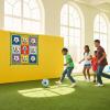 Arecobticy Multifunctional 9 Section Soccer Game Mat with Attachable Spheres for Indoor Outdoor Sports and Family Fun 59 X 59 Inches Competitive Soccer Game view 2