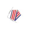 Beaupretty 5pcs Metal Achievement Medals Set with Star Lapel Pins for Party Game Badge Dress-up Accessories with Blue White Red Ribbon view 2