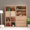 1: 12 Dollhouse Mini Miniature Furniture DIY Combination Solid Wood Cabinet view 2