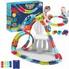 Anti-Gravity Race Track Set - 360 Electric Climbing Car with LED Lights, Flexible Modular Tracks 46PCS view 1