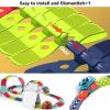 Anti-Gravity Race Track Set - 360 Electric Climbing Car with LED Lights, Flexible Modular Tracks 46PCS view 2