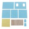 ZYIHNIRB 1:35 Scale Building Model Realistic Ruins Corner House Sand Table view 1