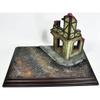 ZYIHNIRB 1:35 Scale Building Model Realistic Ruins Corner House Sand Table view 2
