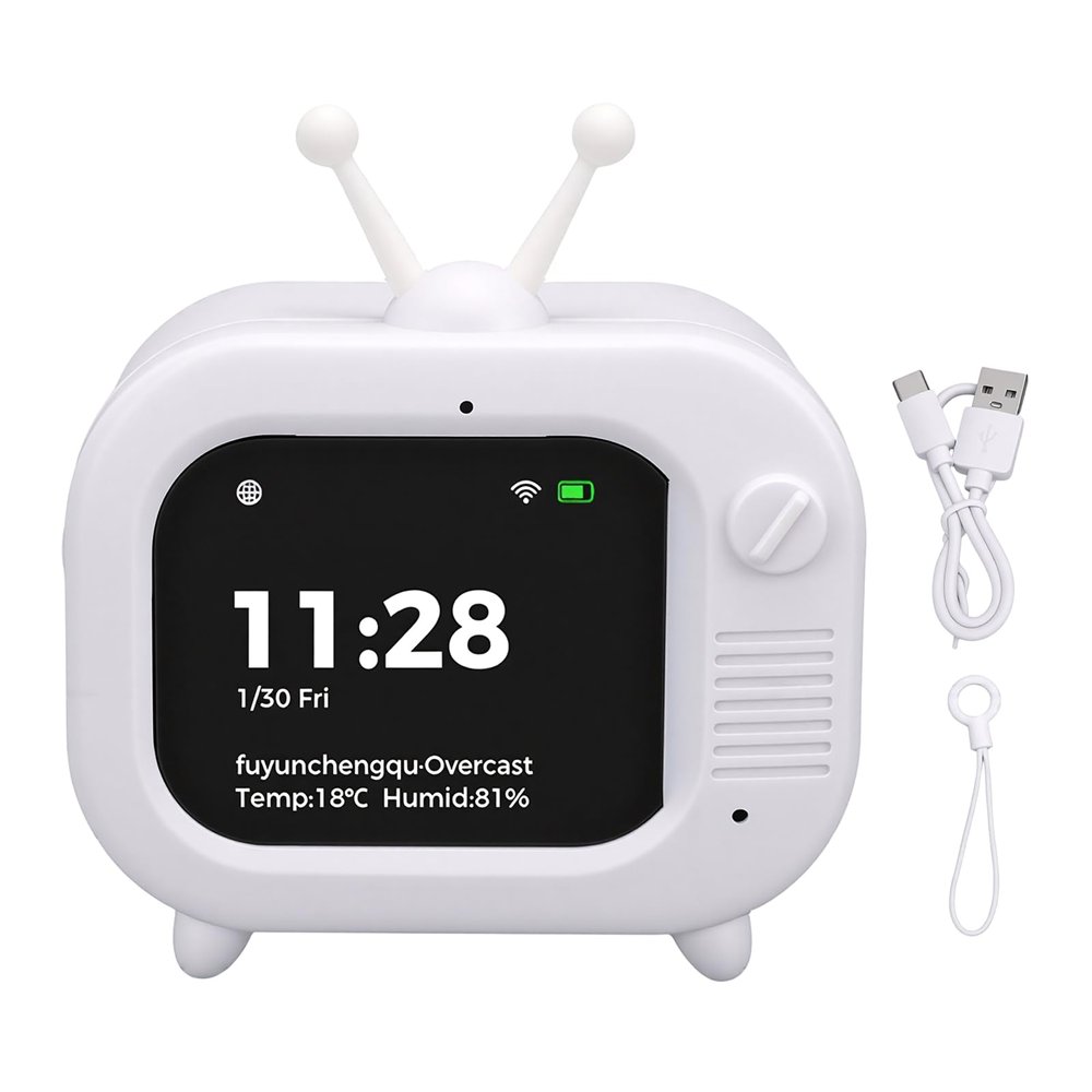 AI Smart Robot Voice Chat Companion, Multimodel AI Assistant with 60+ Languages Support, for Education Work and Daily Life