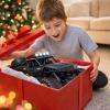 1:12 Large RC Rock Crawler, Remote Control Car 4WD Off Road Truck with Metal Shell, LED Headlights, Dual Motors, Shock Absorbers, 2 Batteries, All Terrain Monster RC Car for Kids Teens Adults Black view 3