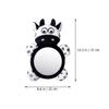 ADOCARN Car Mirror Black and White Animal Pattern Rear Facing Carseat Mirror for Backseat Observation for Newborns view 2