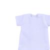 JCRBILW Short T-Shirt for Female 1:6 Scale Action Figures Figure Accessories Women's Clothing, White view 2