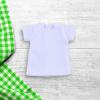 JCRBILW Short T-Shirt for Female 1:6 Scale Action Figures Figure Accessories Women's Clothing, White view 3