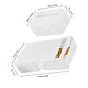 FENICAL Birthday Money Pull Box Cake Prop for Party Supplies, Medium and Large White Set of 2, Creative Cash Pulling Decoration for Birthday Celebrations view 2