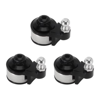 RC Cars Models Compatible With TRX4 TRX6 25T Aluminum Alloy Adjustable Damping Servo Horn Arm 1:10 RC Crawler Car Upgrade Parts(Black,3PCS)
