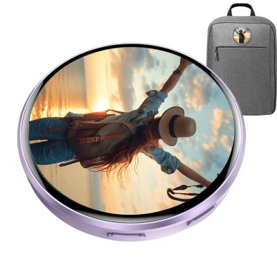 Electronic Badge Smart 1.7 Inch Pendant with Touch Screen