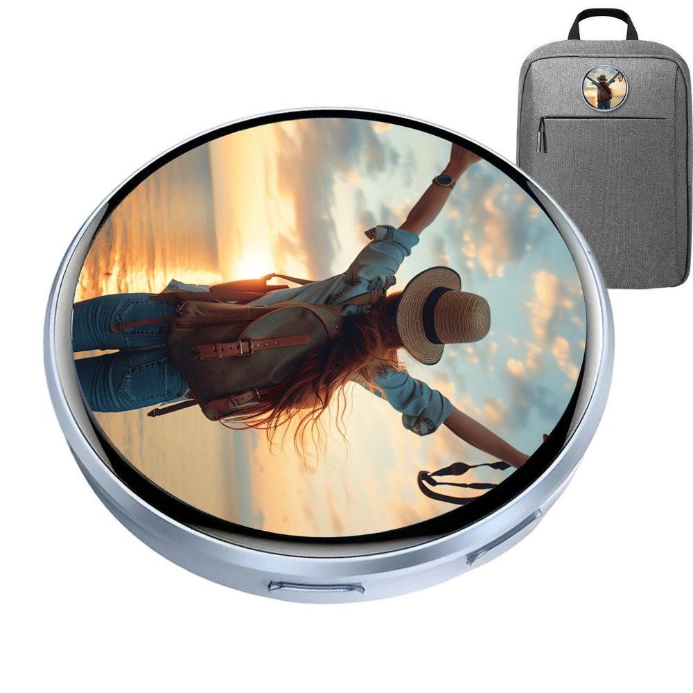 Electronic Badge Smart 1.7 Inch Sign with Touch Screen