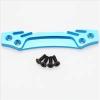 RC Bumper Accessories Compatible With Tamiya For TT02 1/10 RC Car Upgrade Modification Parts Accessories 2pcs Metal Front Bumper Plate view 3