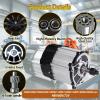 Pnpaea 550W-2000W Electric Tricycle Differential Motor 48V / 60V / 72V Brushless DC Motor with Permanent Magnet, 5 Holes 16 Teeth Motor for DIY Electric Tricycle,Go-Kart 60V-1100W view 2
