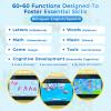 HAIOUMM Bilingual and Educational Laptop Spanish/English, 120 Learning Modes & Color Screen Dinosaur Computer for Kids 5+ view 3