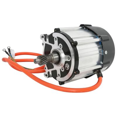 Pnpaea 550W-2000W Electric Tricycle Differential Motor 48V / 60V / 72V Brushless DC Motor with Permanent Magnet, 5 Holes 16 Teeth Motor for DIY Electric Tricycle,Go-Kart 48V-850W