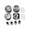 DUHWQ Engine Piston with Rings Set Compatible with 2. 0 L T 204DTD AJ200 Engines Fits Select Models Including Discovery Range Evoque and Similar 2. 0T STD 0. 5mm Size(STD) view 1