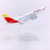 Alloy Airbus A330 Iberia 1:400 Scale 16cm Diecast Airliner Model for Collection Display Desktop Miniature view 3