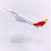 Alloy Airbus A330 Iberia 1:400 Scale 16cm Diecast Airliner Model for Collection Display Desktop Miniature view 4