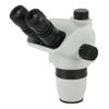 Lab Microscope Replacement Parts 6.7X-45X Zoom Industrial Lab Trinocular Binocular Stereo Microscope Head + WF10X/22mm Eyepiece + 0.5X .7X 2.0X Objective Lens view 2